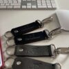 Dachshund Leather Keystrap